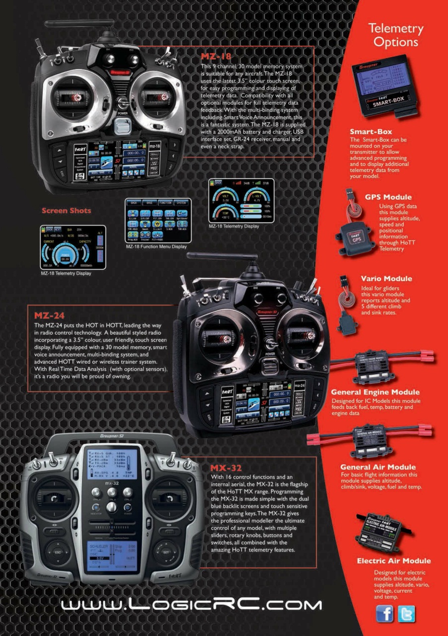 Radio Control Model Flyer Preview Pages