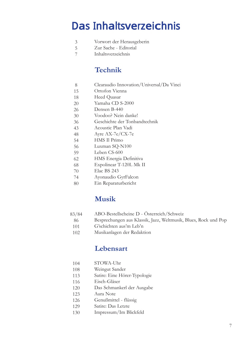 HiFi Stars Magazin Preview Pages