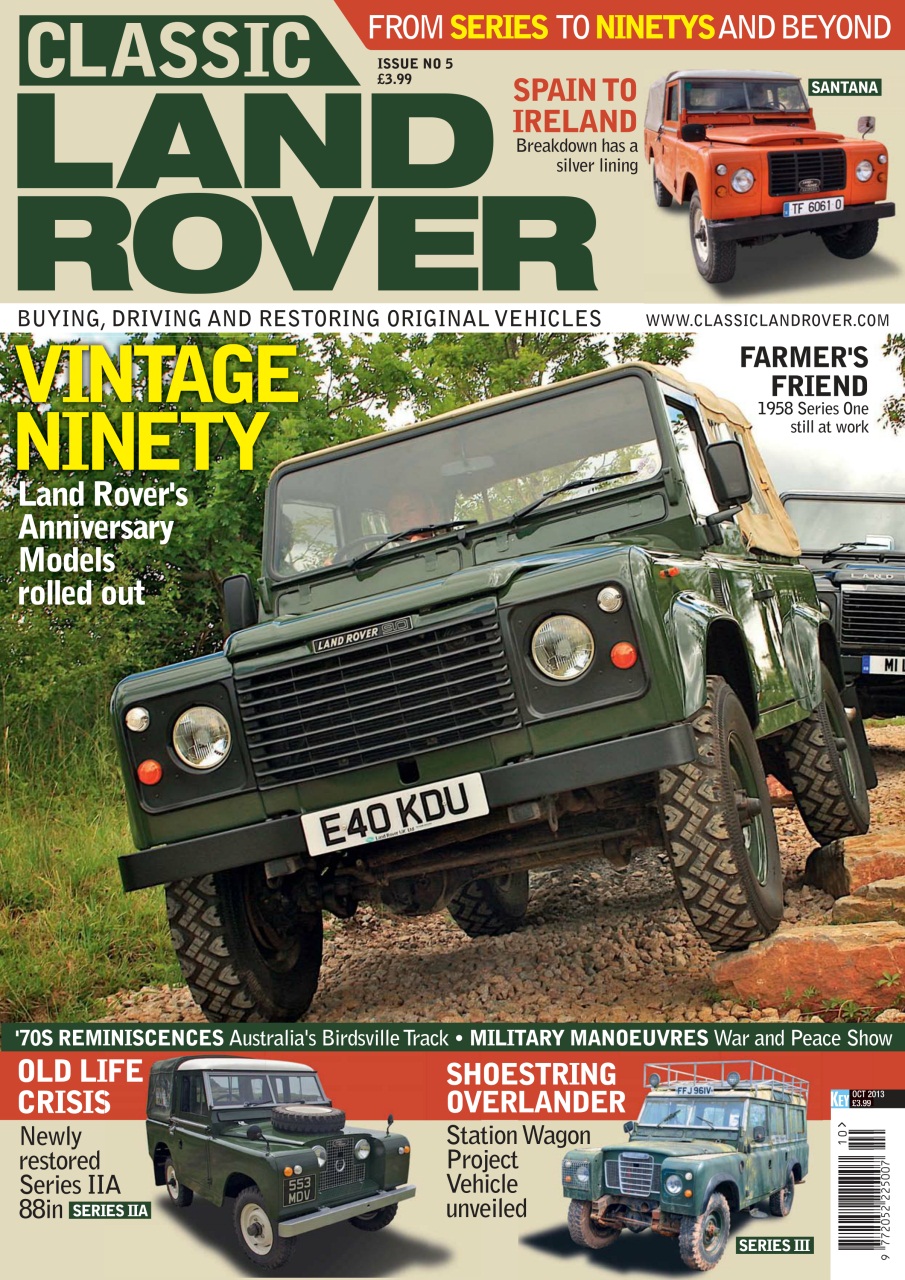 Classic Land Rover Magazine Preview Pages