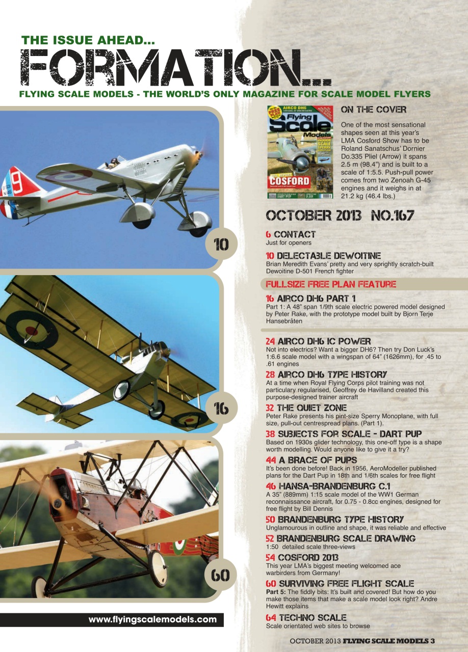 Flying Scale Models Preview Pages