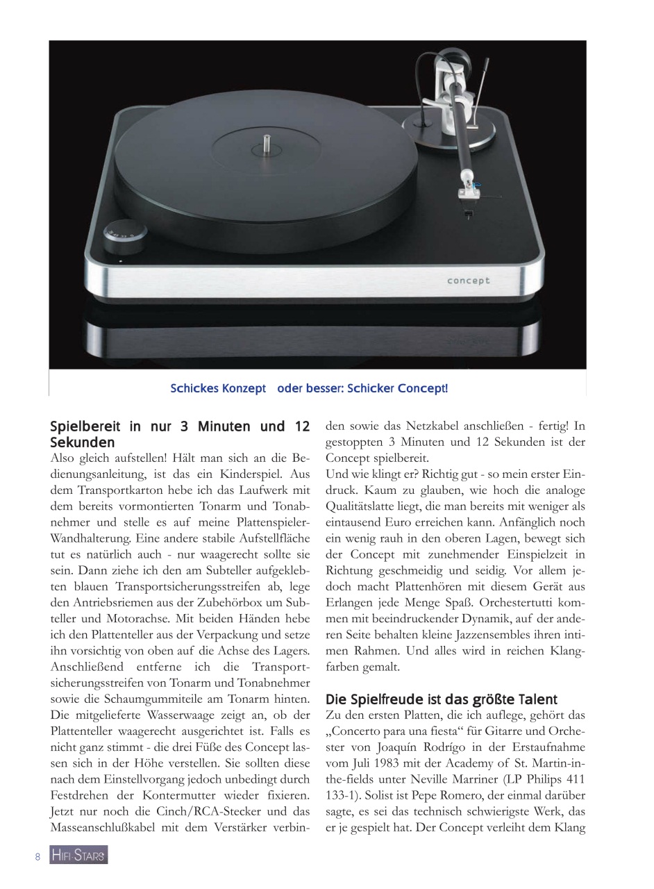 HiFi Stars Magazin Preview Pages
