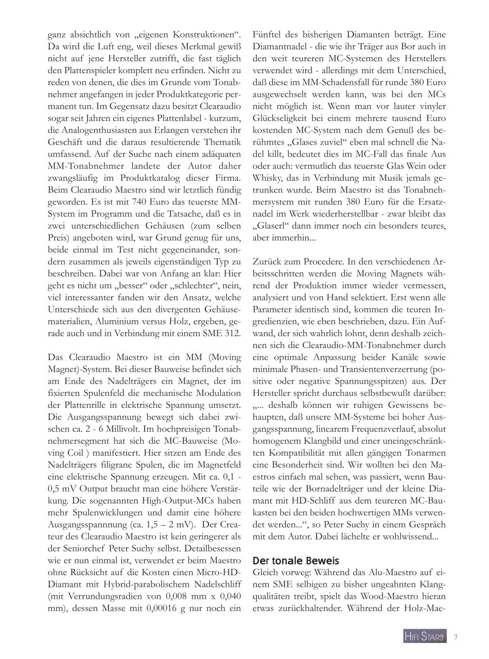 HiFi Stars Magazin Preview Pages