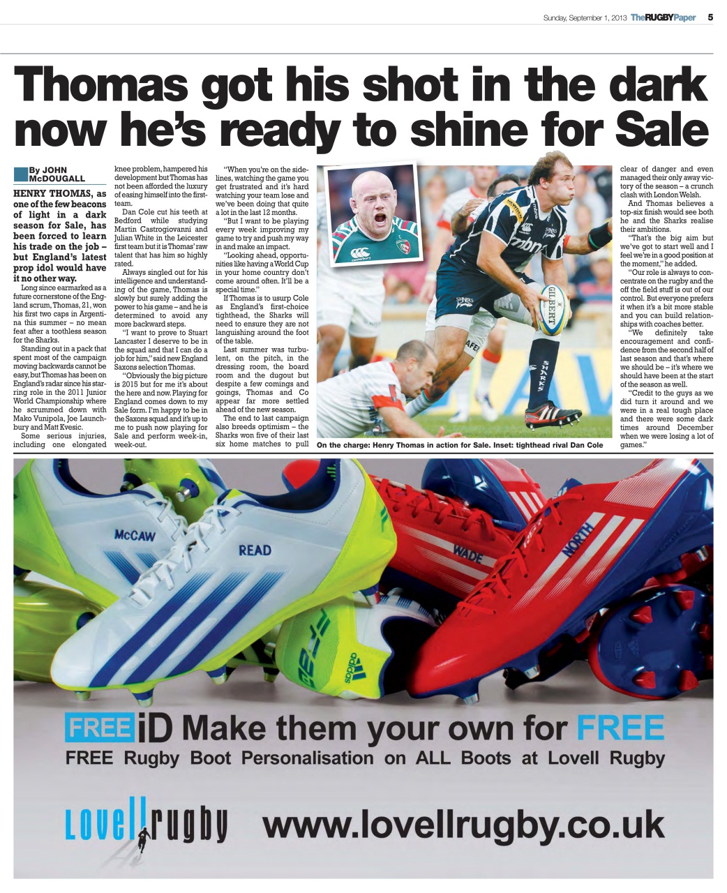 The Rugby Paper Preview Pages