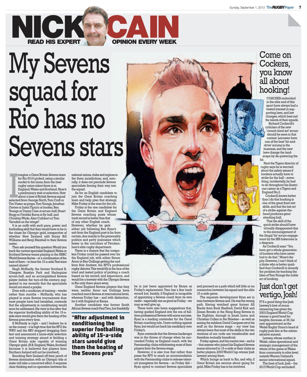 The Rugby Paper Preview Pages