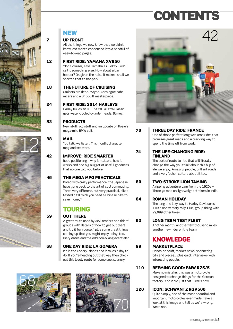 Motorcycle Sport & Leisure Preview Pages
