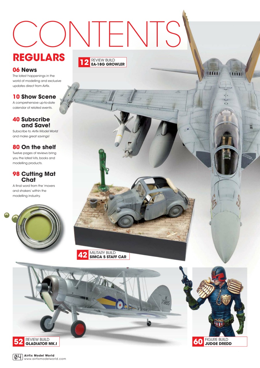 Airfix Model World Preview Pages