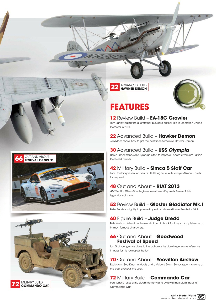 Airfix Model World Preview Pages