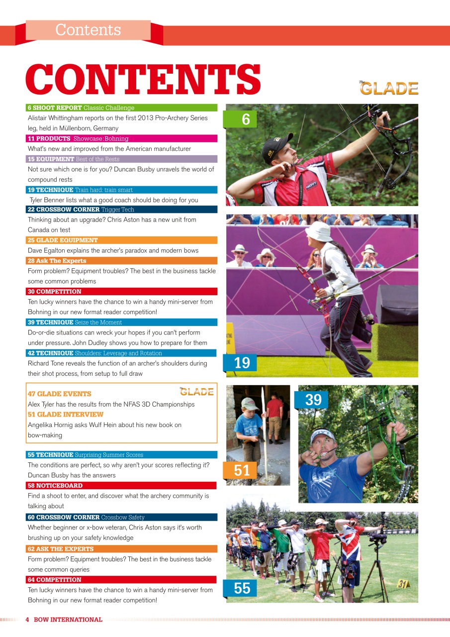 Bow International Preview Pages