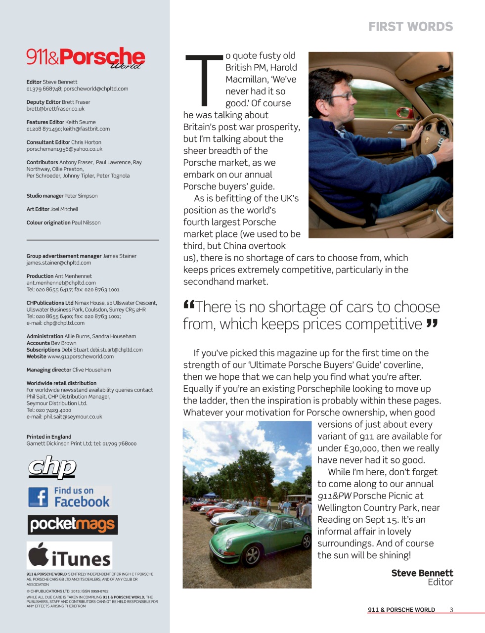 911 & Porsche World Preview Pages