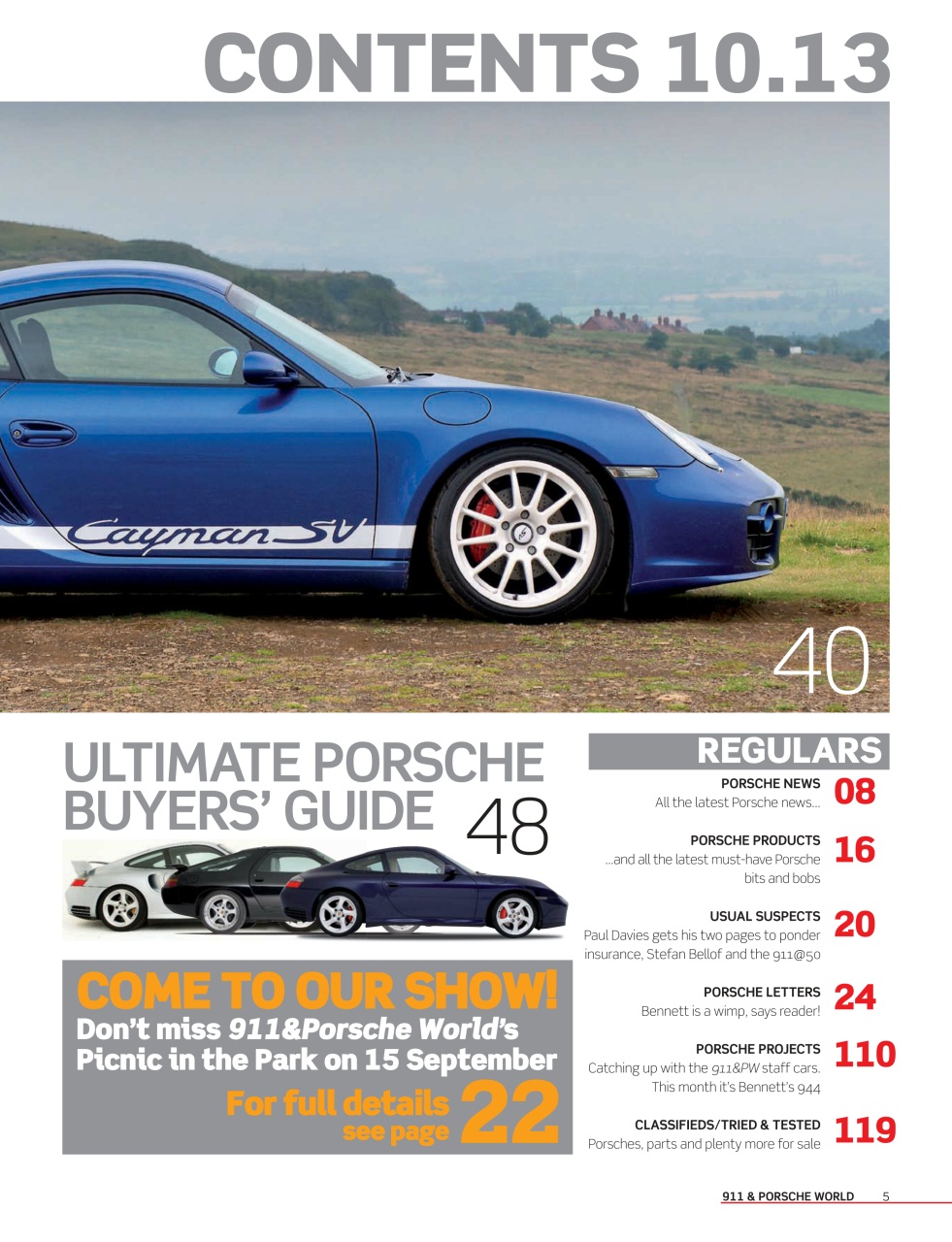 911 & Porsche World Preview Pages