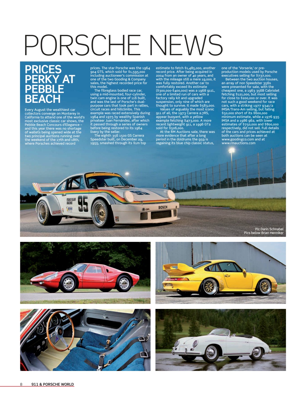 911 & Porsche World Preview Pages