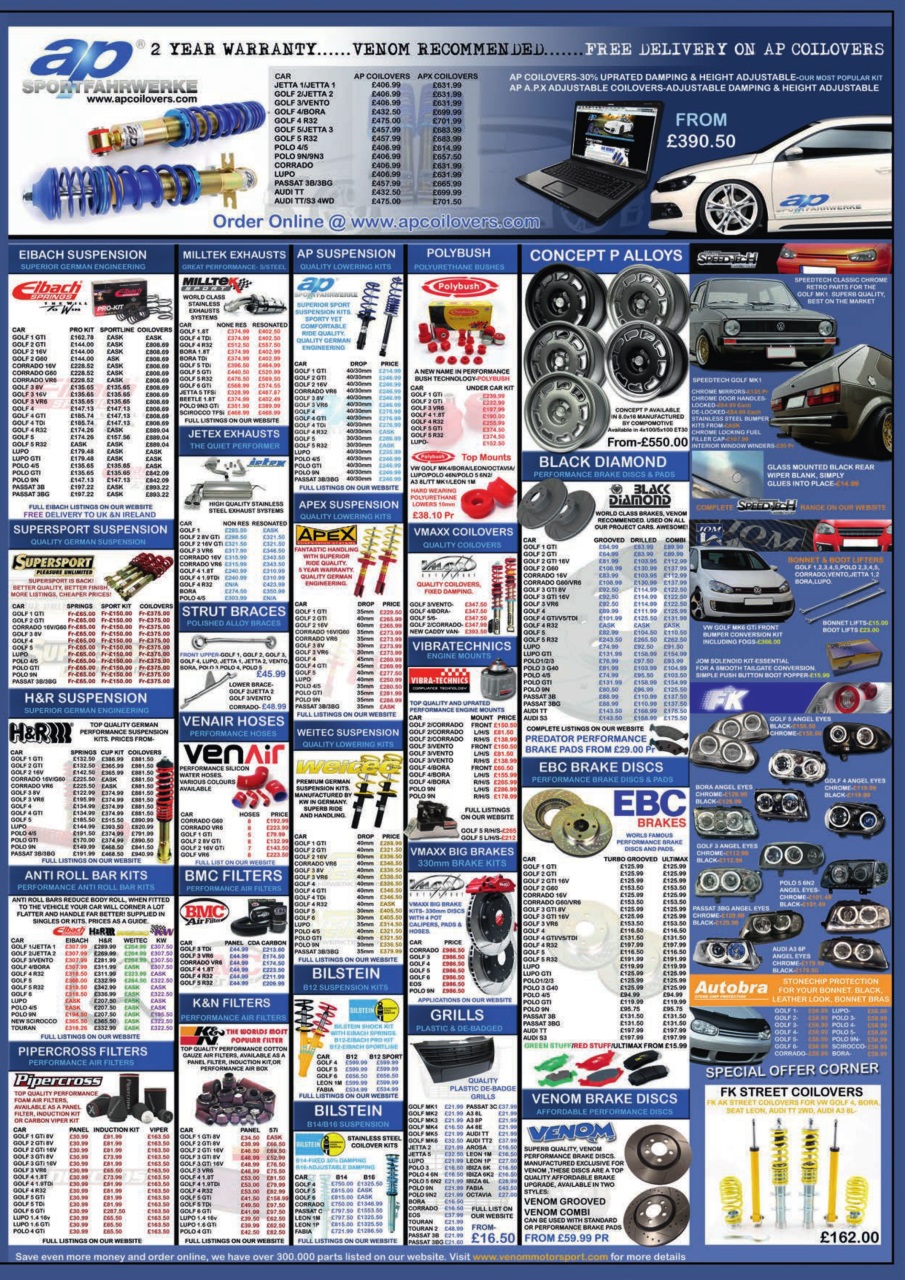 Performance VW Preview Pages