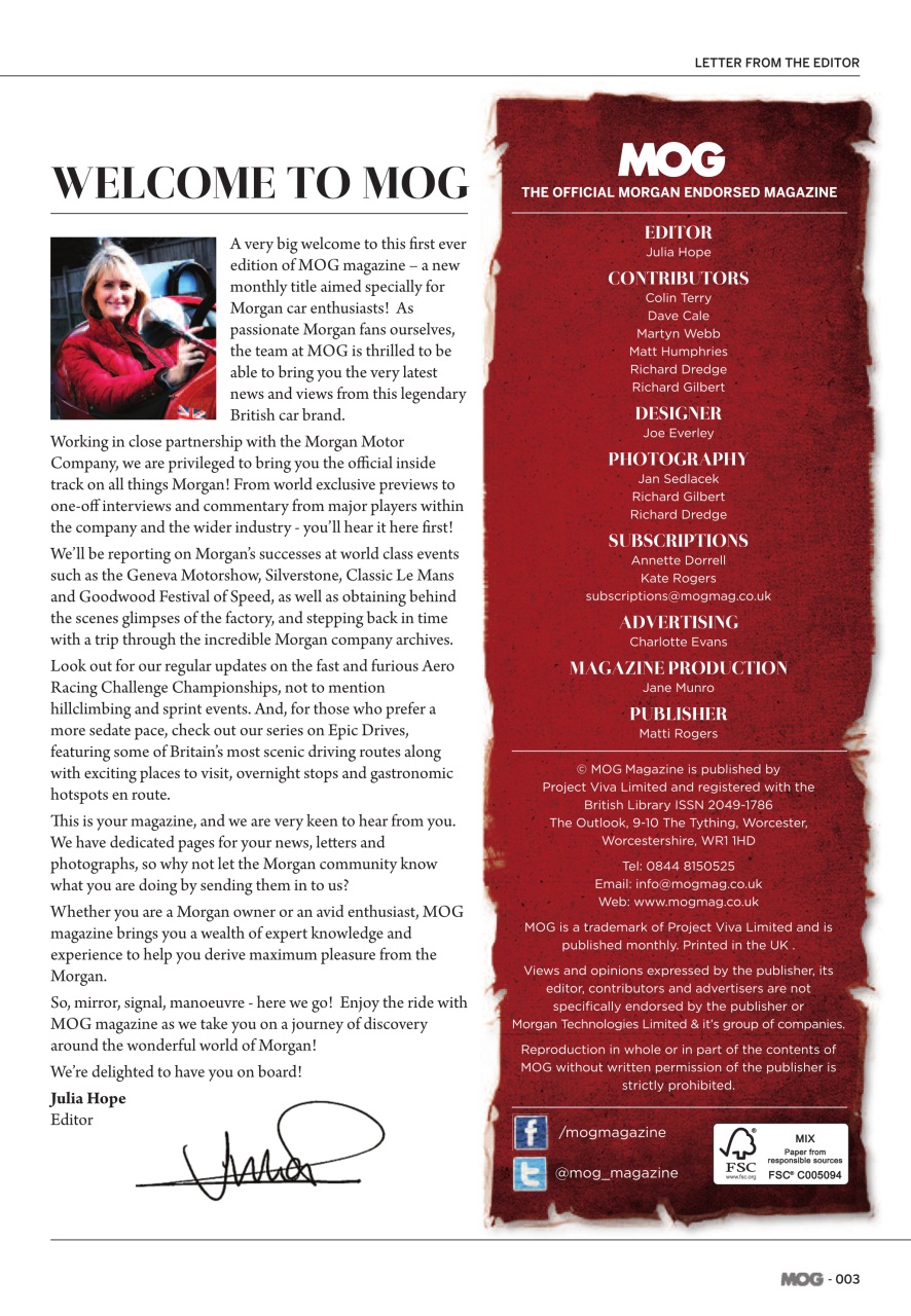 MOG Magazine Preview Pages