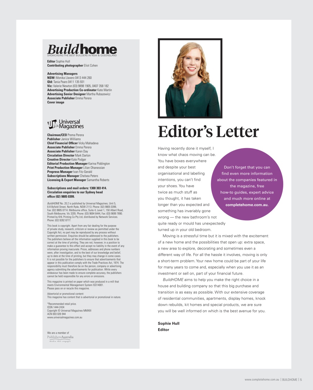 Build Home Preview Pages