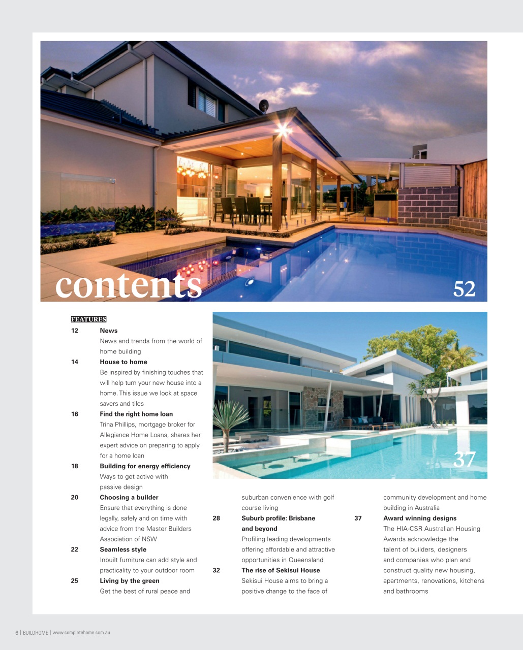 Build Home Preview Pages