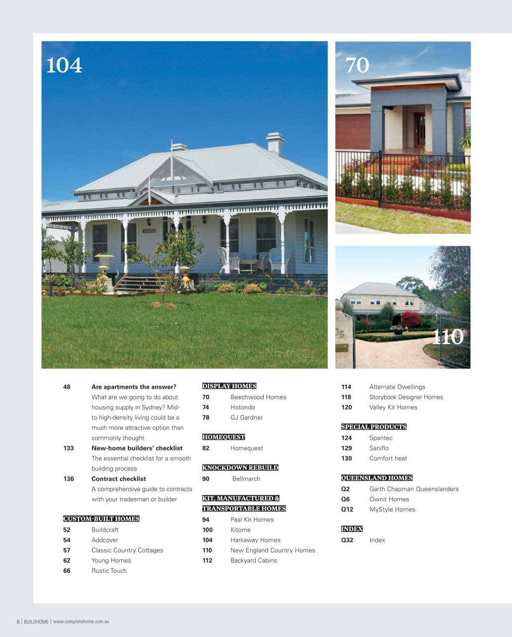 Build Home Preview Pages