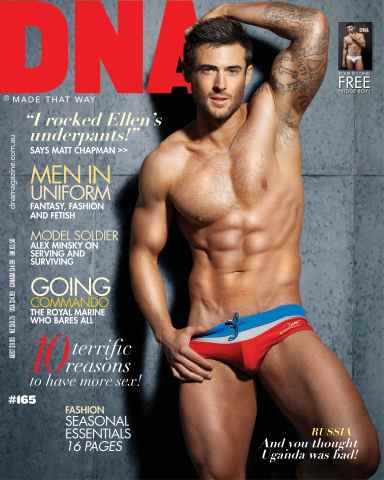 DNA Magazine issue #165 - Men In Uniform