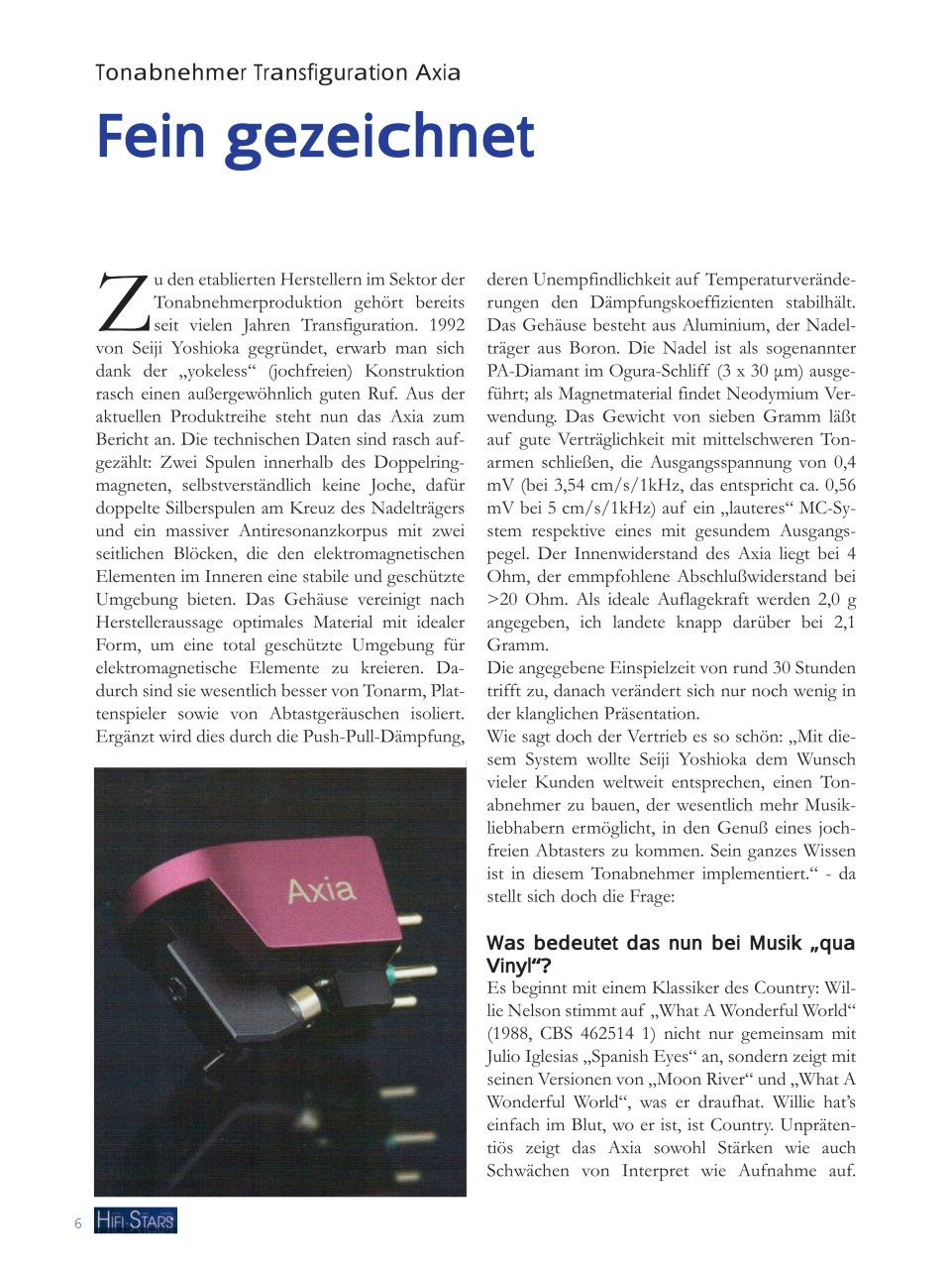 HiFi Stars Magazin Preview Pages