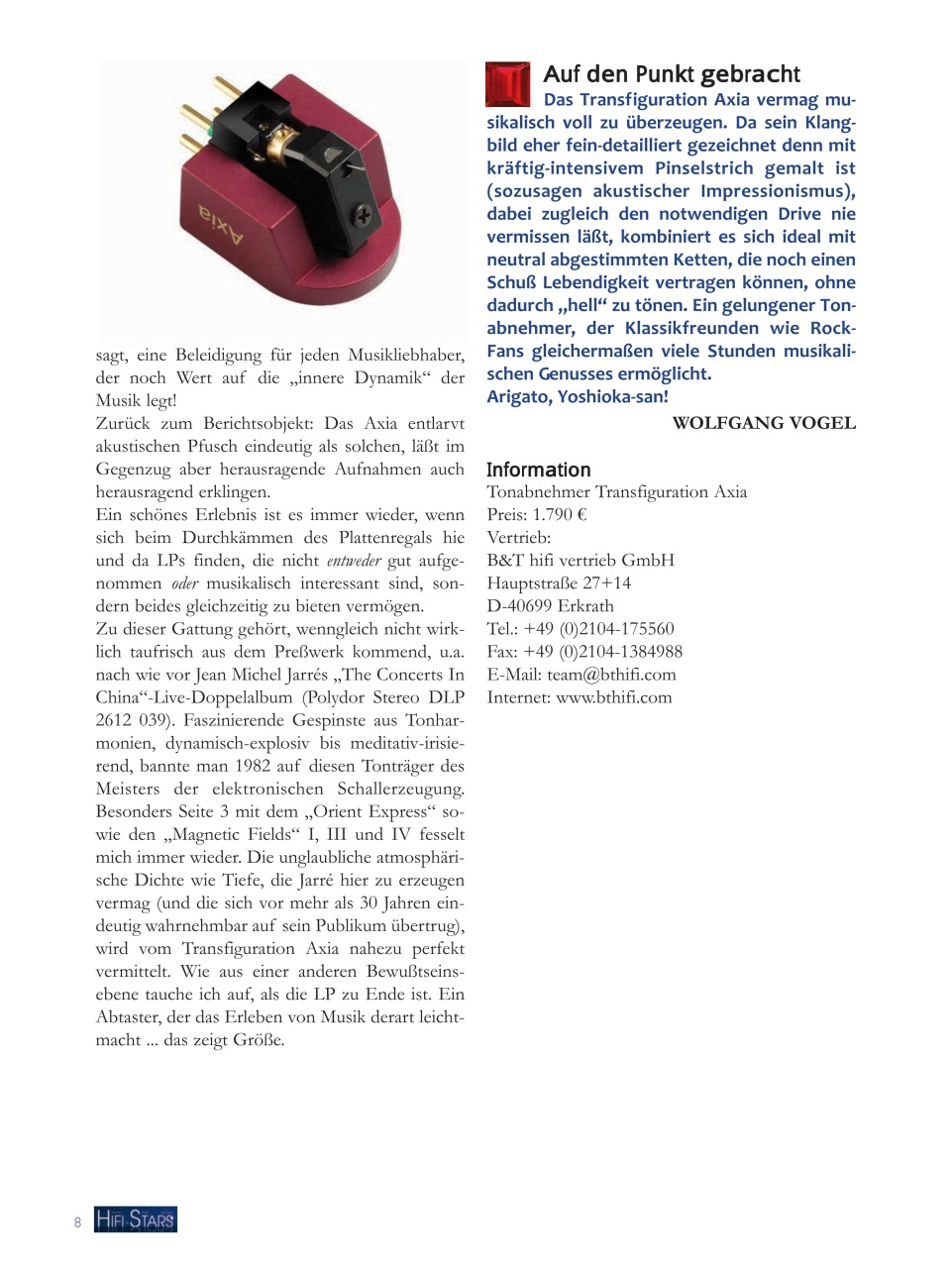 HiFi Stars Magazin Preview Pages