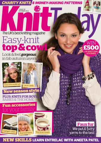 Knit Today issue October 2013
