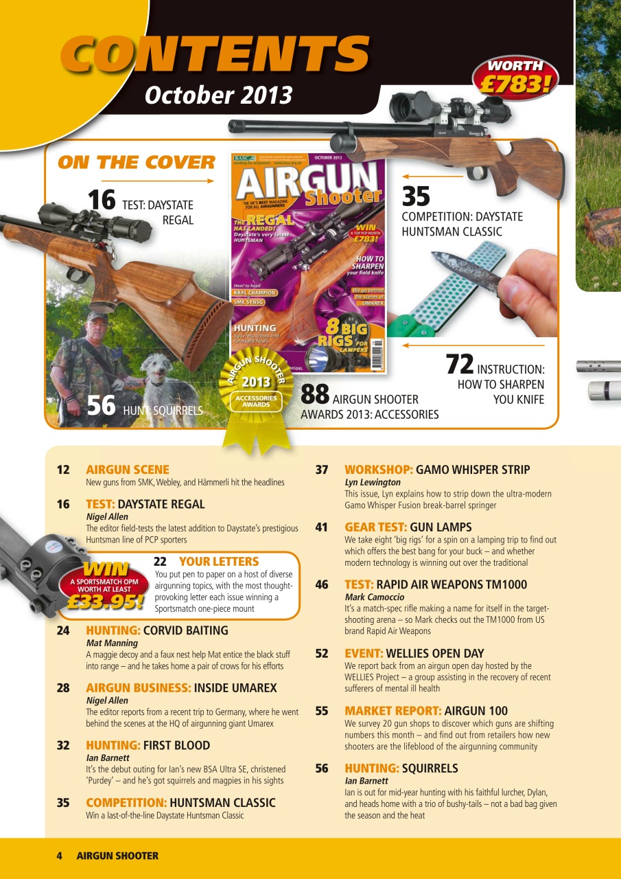 Airgun Shooter Preview Pages