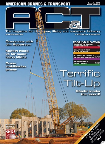 American Cranes & Transport issue September 2013