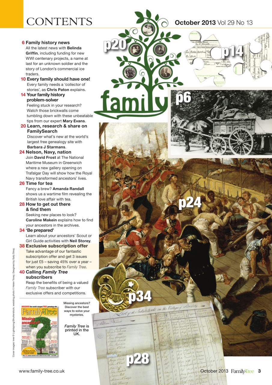Family Tree Preview Pages