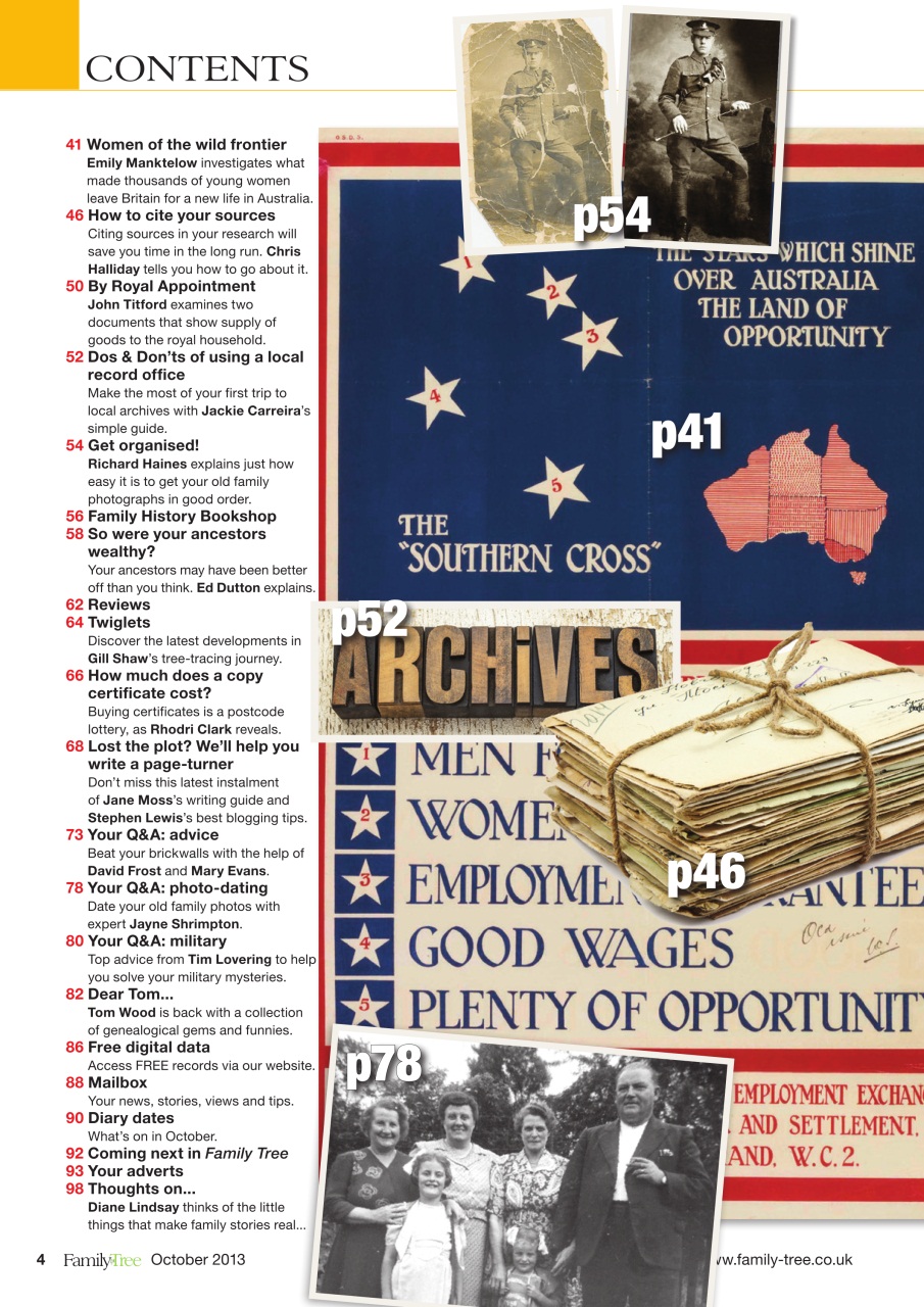 Family Tree Preview Pages