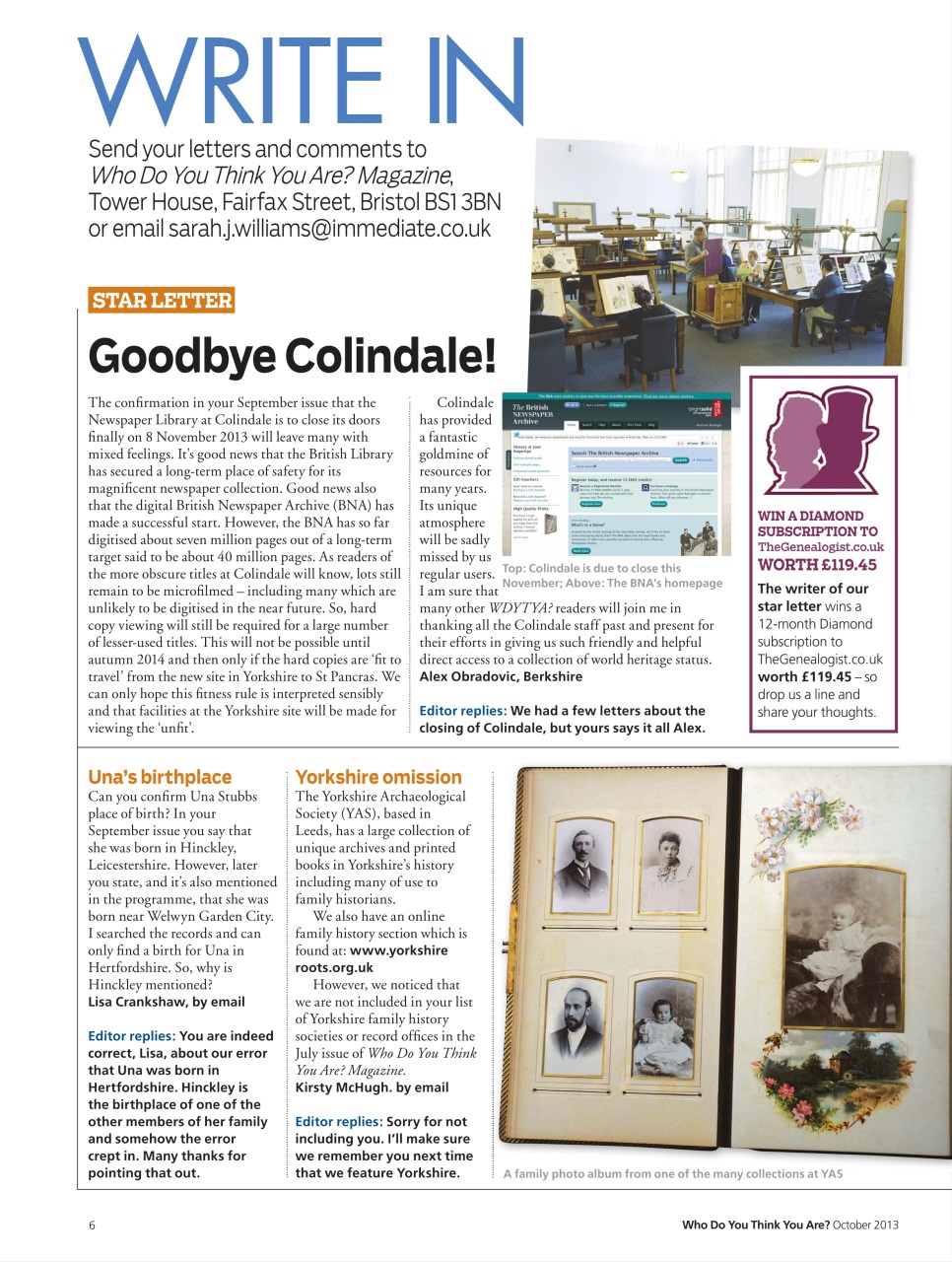 Who Do You Think You Are? Preview Pages