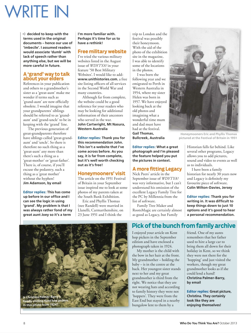 Who Do You Think You Are? Preview Pages