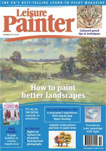 Leisure Painter & The Artist issue October 2013