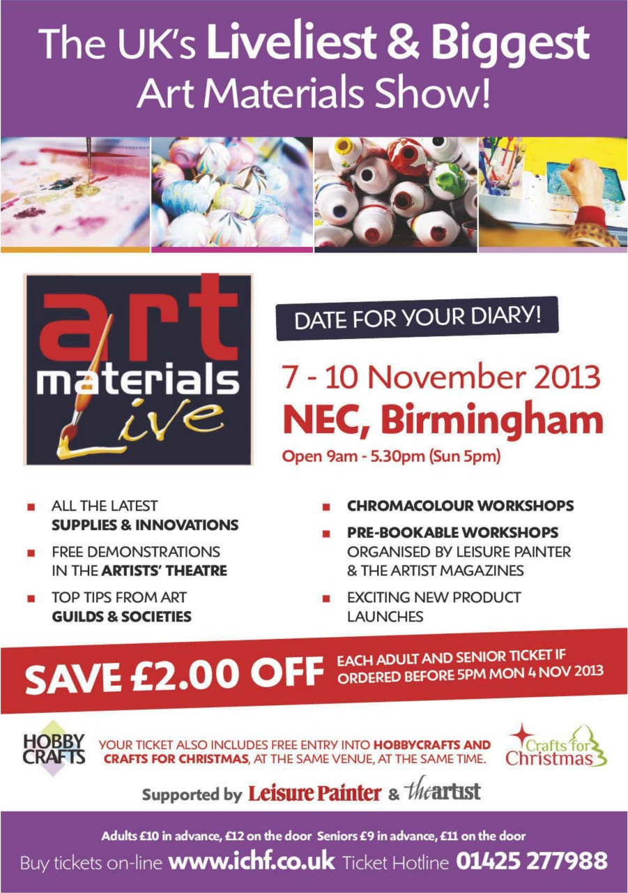 Leisure Painter & The Artist Preview Pages