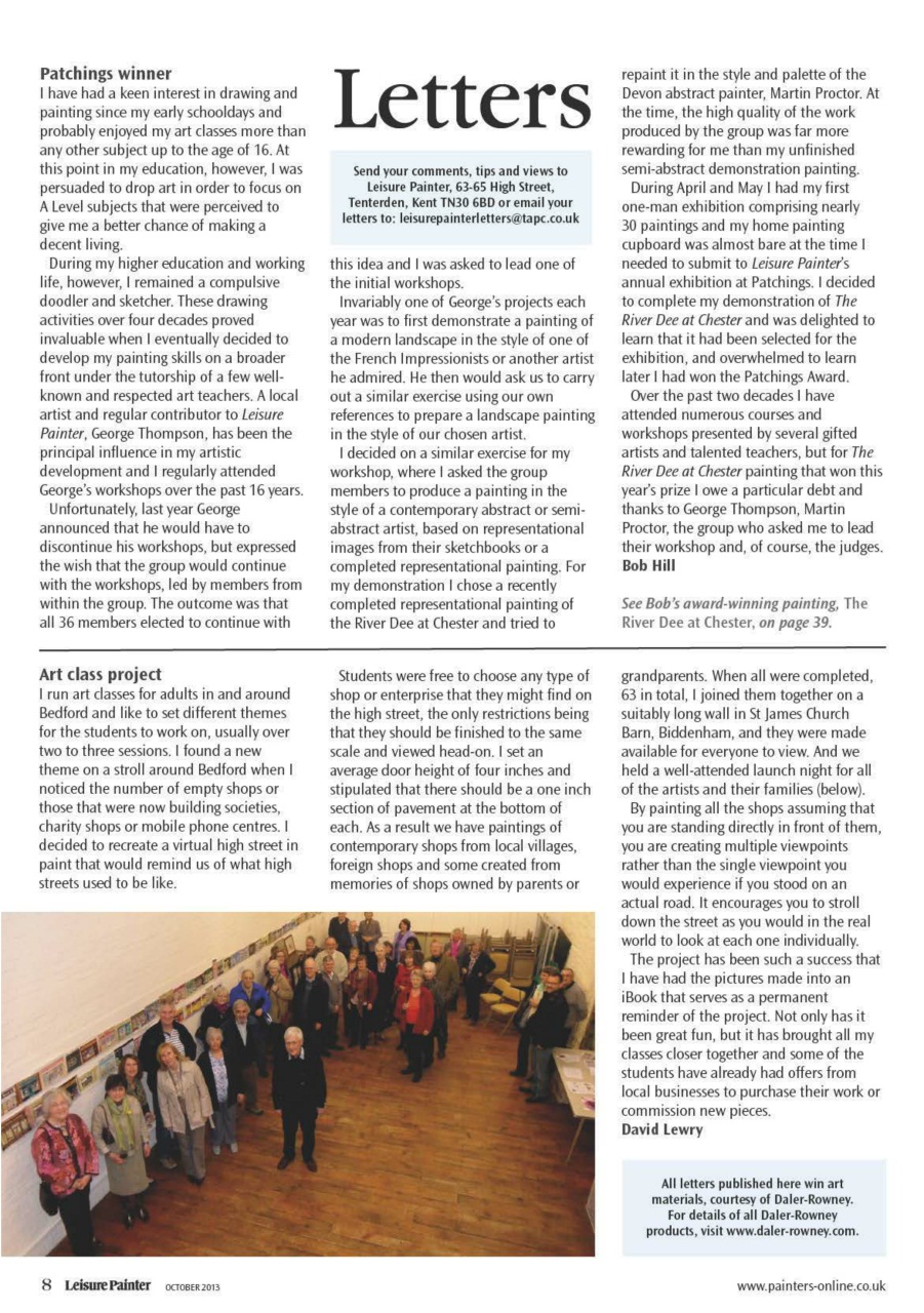 Leisure Painter & The Artist Preview Pages