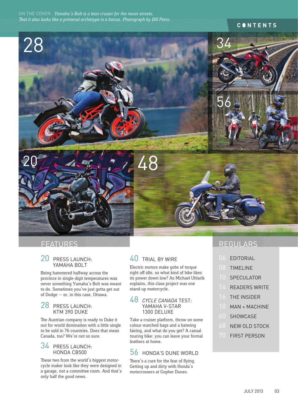 Cycle Canada Preview Pages