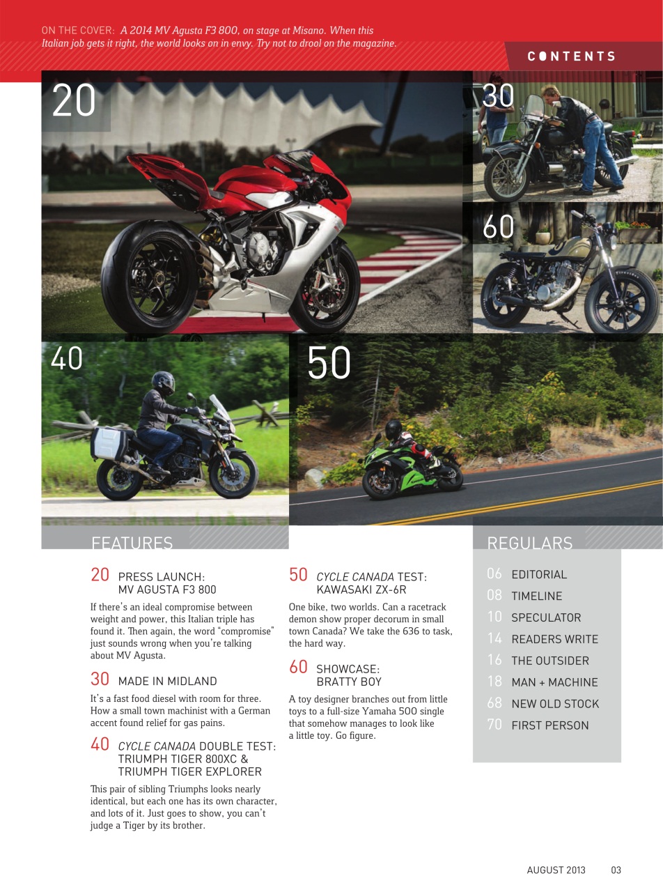 Cycle Canada Preview Pages