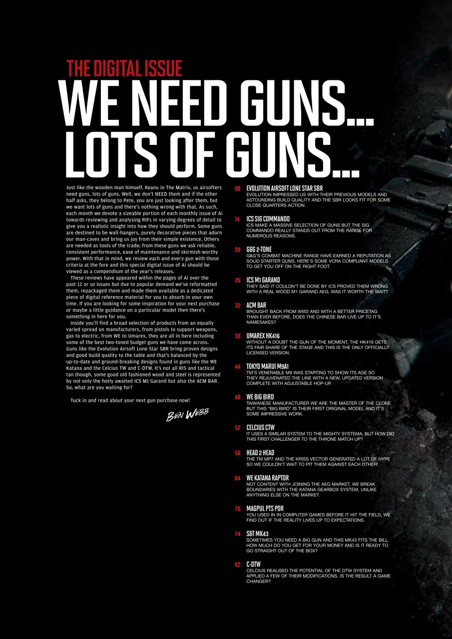 Airsoft International Preview Pages