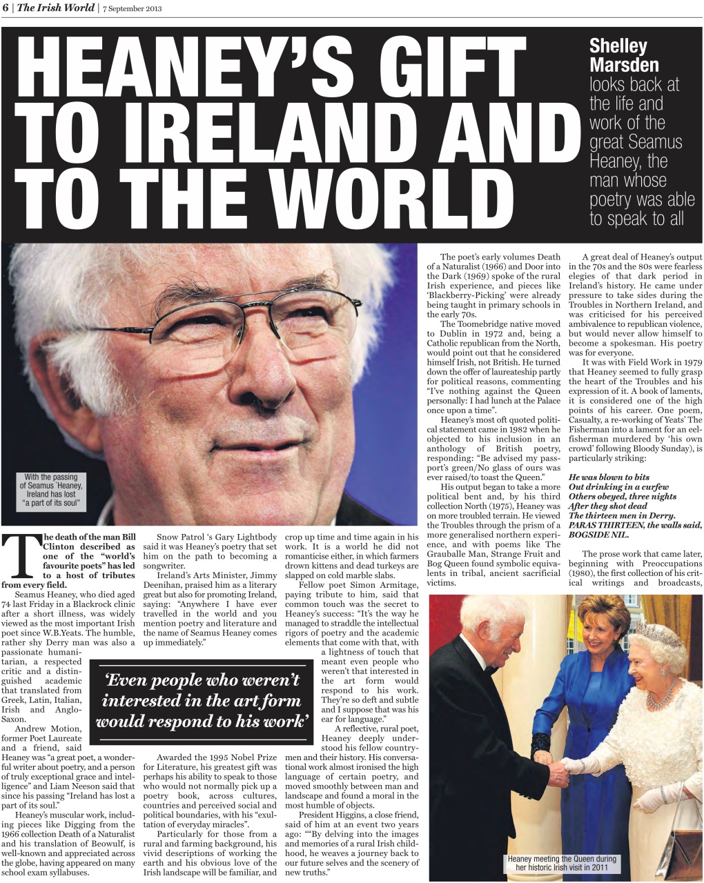 Irish World Preview Pages