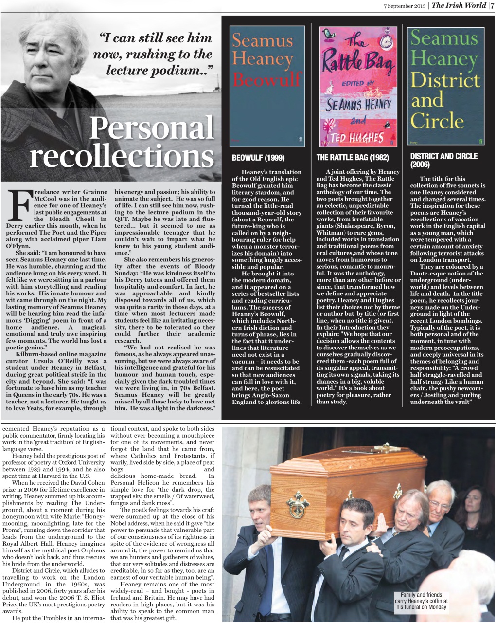 Irish World Preview Pages