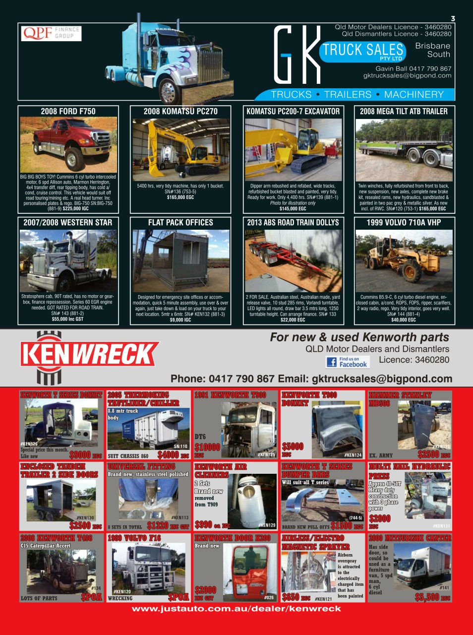 JUST TRUCKS Preview Pages
