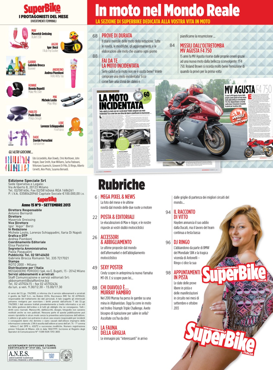 Superbike Italia Preview Pages