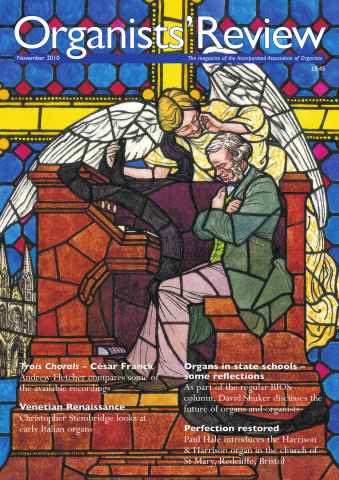 Organists' Review issue November 2010