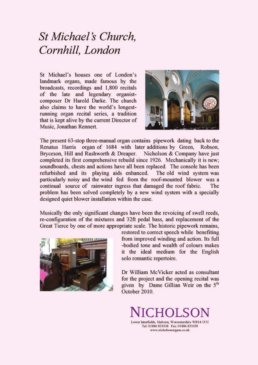 Organists' Review Preview Pages