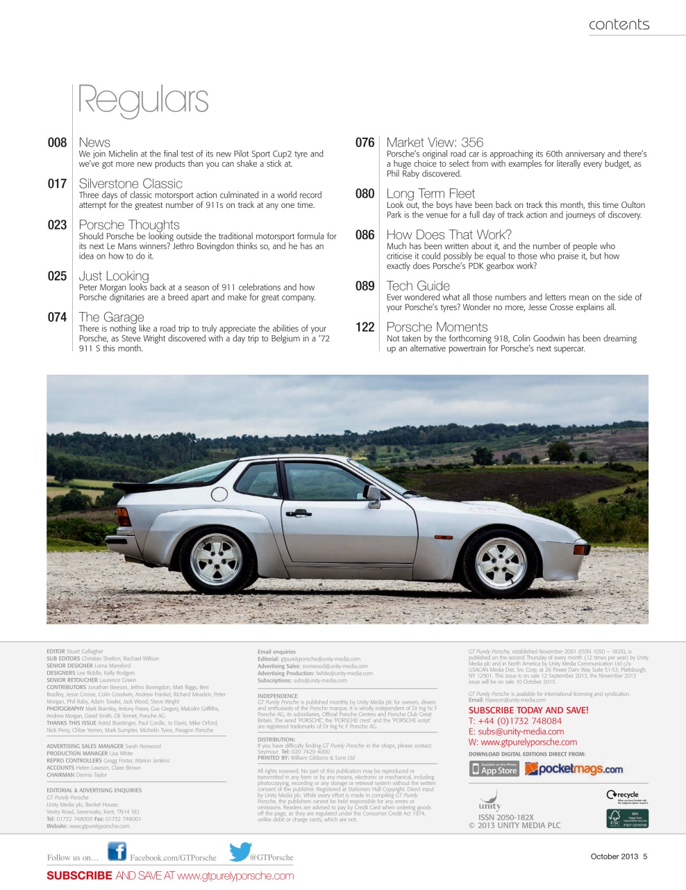 GT Porsche Preview Pages