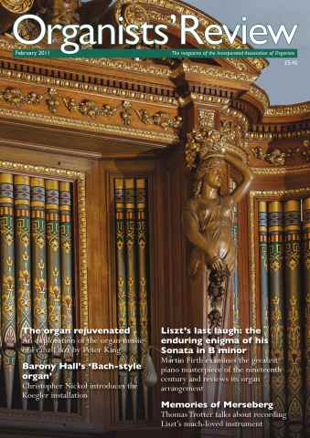 Organists' Review issue February 2011