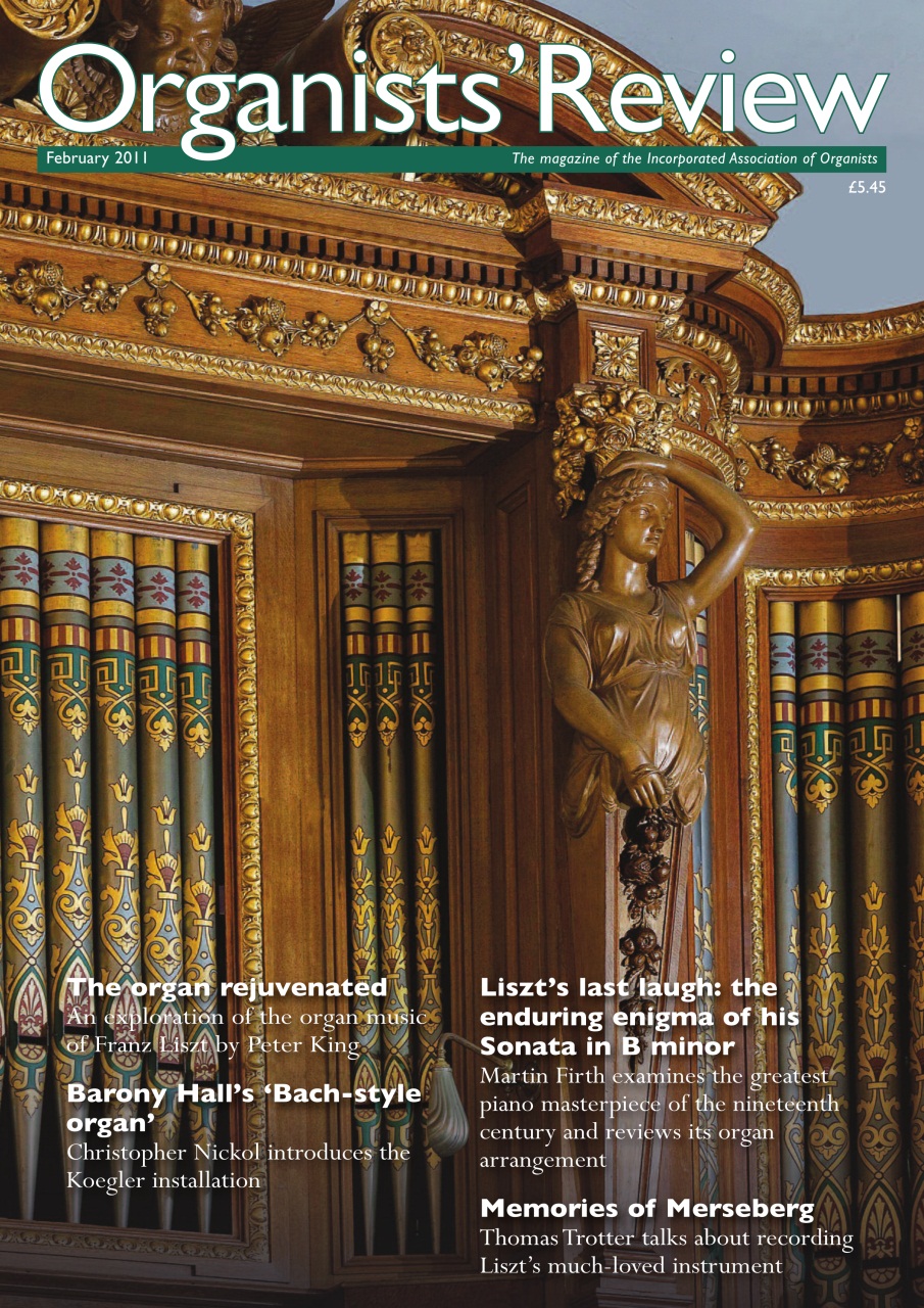 Organists' Review Preview Pages