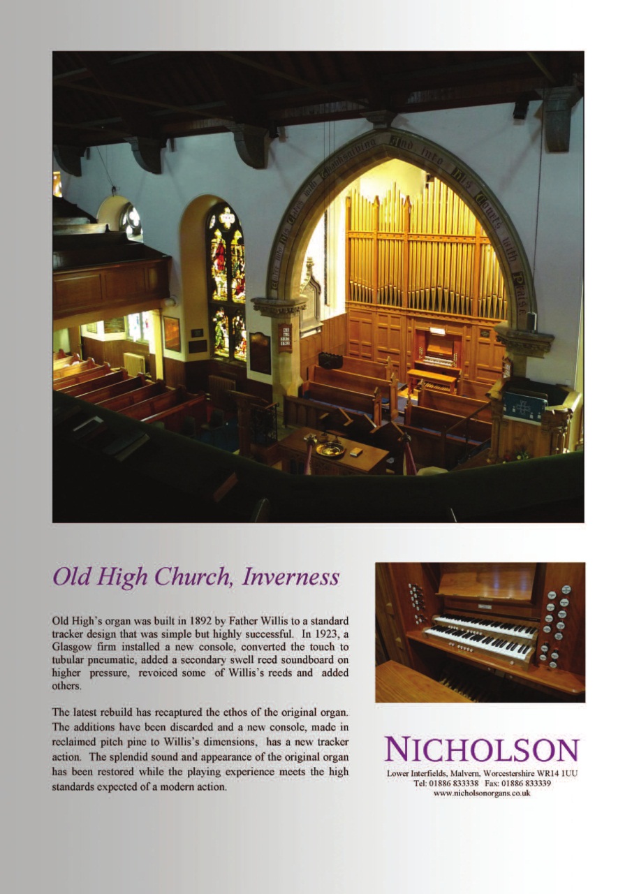 Organists' Review Preview Pages