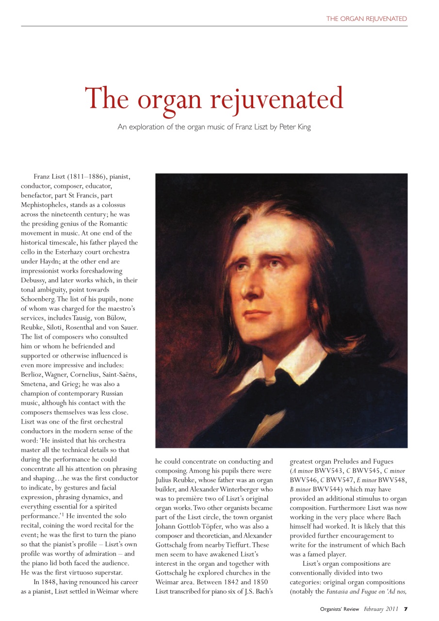 Organists' Review Preview Pages
