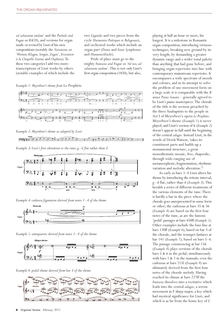 Organists' Review Preview Pages
