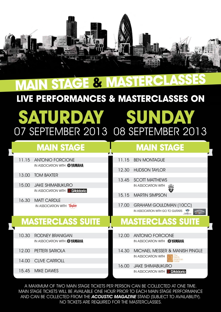 Acoustic Preview Pages