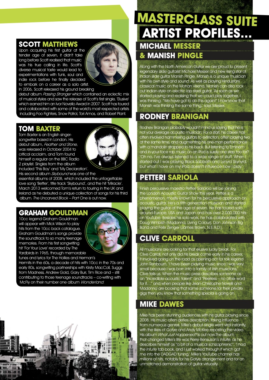 Acoustic Preview Pages